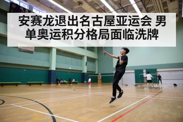 安赛龙退出名古屋亚运会 男单奥运积分格局面临洗牌